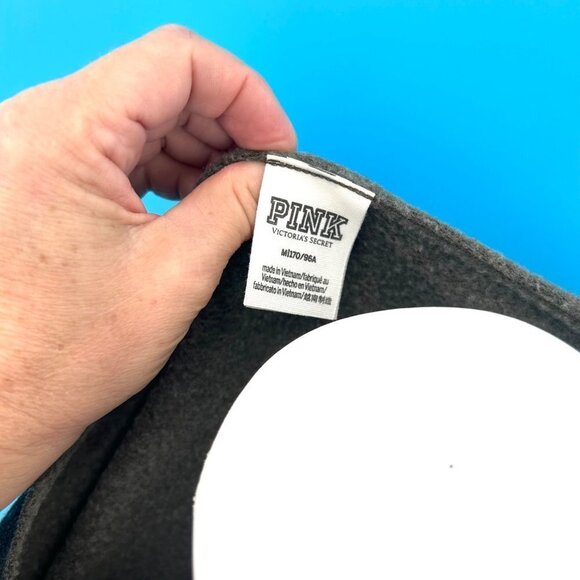 PINK VICTORIA'S SECRET CAMOUFLAGE CROPPED SWEATSHIRT - M - Picture 3 of 3